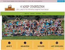Tablet Screenshot of camphawkins.org
